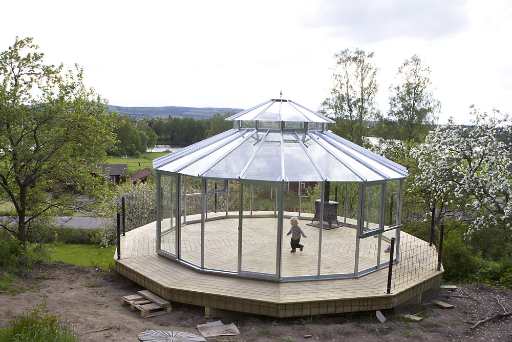 27 m² lustväxthus